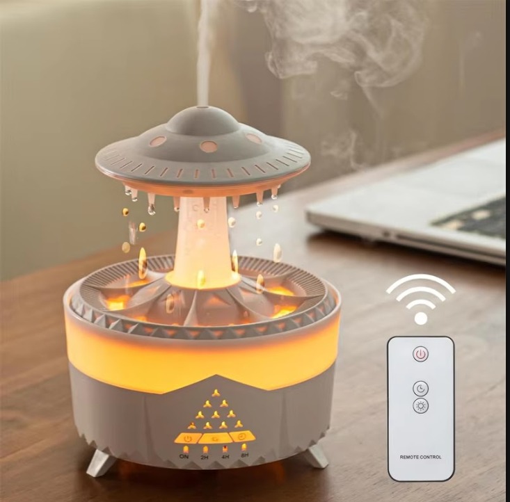 HUMIDIFICADOR OVNI CON LUZ USB